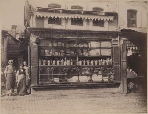 Turchia - Istanbul - Negozio - Pasticceria Hadji Bekir - Esterno - Vetrina