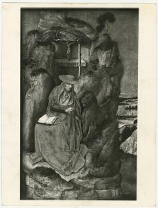 Zanetto, Bugatto (attribuito) - "San Girolamo estrae una spina dalla zampa del leone" - Accademia Carrara - Bergamo