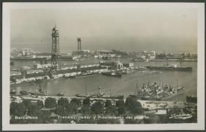 Barcellona - Porto - Navi - Funivia di Port Vell (Teleférico del Puerto) - Torre Jaume I - Torre San Sebastián (Sant Sebastià) - Veduta dall'alto