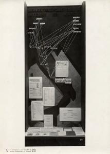 V Triennale - Mostre nel parco - Padiglione della stampa - Stampa italiana contemporanea - Vetrina dei servizi telefonici italiani