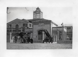 Fiera di Milano - Campionaria 1929 - Edificio del Corpo di guardia civici pompieri