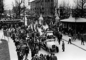 Fiera di Milano - Campionaria 1929 - Entrata di porta Domodossola - Visitatori