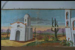Chiesa nel deserto messicano