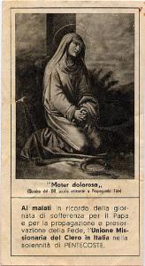 Mater Dolorosa Preghiera.