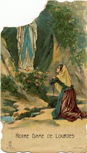 Madonna di Lourdes.