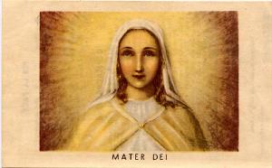 Mater Dei.