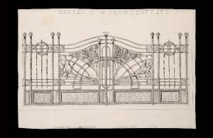 Cancello in ferro battuto