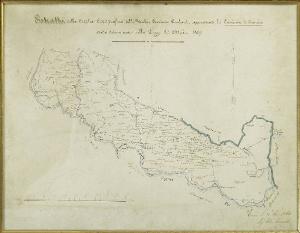 Estratto dalla carta corografica delle vecchie provincie lombarde rappresentante la provincia di Cremona