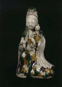 Guanyin con bambino