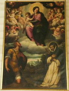 Madonna in gloria col Bambino, san Guglielmo e san Ludovico Bertrando