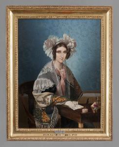 Ritratto femminile di Ciceri Ala Ponzoni benefattrice