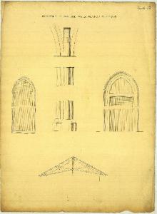 Progetto di un manicomio per la provincia di Bergamo - Tavola N. 33