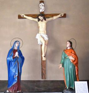 Crocifissione di Cristo con la Madonna e San Giovanni Evangelista