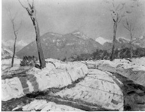 Strada campestre di Besano