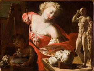 ALLEGORIA DELLA PITTURA E DELLA SCULTURA