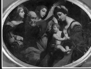 SACRA FAMIGLIA CON ANGELI