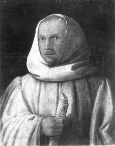 Ritratto del monaco olivetano Bartolomeo de Martini