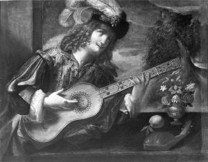 Ritratto di suonatore con chitarra