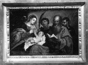 Madonna con Bambino con Santo Stefano, San Girolamo e San Maurizio