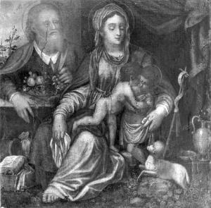 Sacra Famiglia con San Giovannino