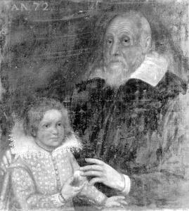 Ritratto di uomo con bambina