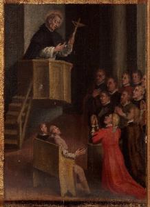 San Vincenzo Ferrer predica