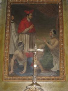 San Carlo Borromeo benedice gli ammalati