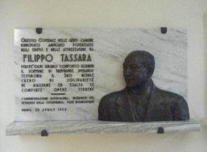 Lapide in memoria di Filippo Tassara