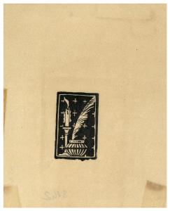Candela e calamaio. Ex libris per Andrea Disertori