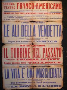 Le ali della Vendetta/ Il turbine del passato/ Vita è una maschera. La/ La donna e l'uomo