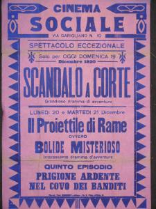 Scandalo a corte/ Il proiettile di rame (ovvero: Bolide misterioso-Quinto episodio: Prigione ardente/ Nel covo dei banditi)