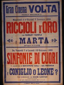 Riccioli d'oro/ Marta/ Sinfonie di cuori/ Coniglio o leone?