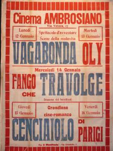 Vagabonda Oly/ Fango che travolge/ Cenciaiolo di Parigi