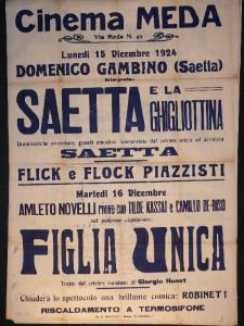 Saetta e la ghigliottina/ Flick e Flock piazzisti/Figlia unica/ Robinet