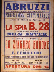 La spia B.28/ Lo zingaro barone