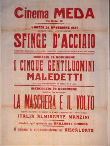 Sfinge d'acciaio/ I cinque gentiluomini maledetti/ La maschera e il volto