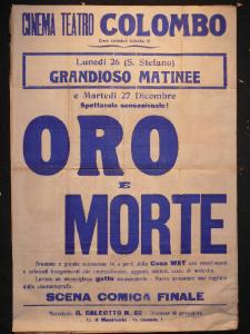 Oro e morte/ Il galeotto n.60