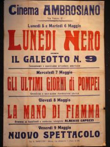 Lunedi nero (Il galeotto n.9)/ Gli ultimi giorni di Pompei/ La mano di fiamma