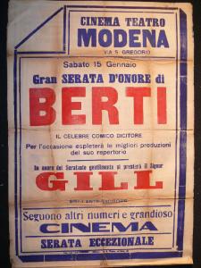 Serata in onore di Berti