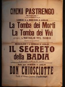 La tomba dei morti la tomba dei vivi (L'artiglio del nibbio)/ Il segreto della Badia/ Don Chisciotte