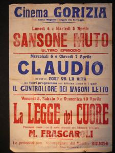 Sansone muto/ Claudio (Il controllore dei vagoni letto)/ Il controllore del vagone letto/ La legge del cuore