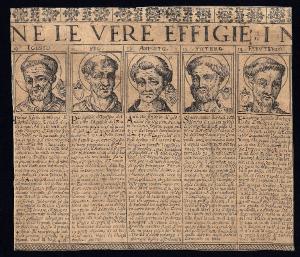 Cronologia pontificale, che contiene le vere effigie, i nomi, cognomi, e patria di tutti i pontefici con le loro vite, qvanto regnarono, e dove morirono.