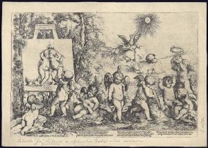 Allegoria con Cupido e putti