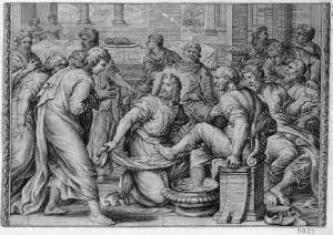 Gesù Cristo lava i piedi agli Apostoli