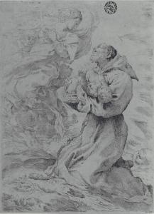San Francesco d'Assisi con Gesù Bambino