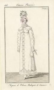 Costume Parisien. Chapeaude Velours, Redingote de Casimir