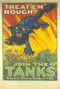 Treat'em Rough! Join the Tanks. United States Tank Corps