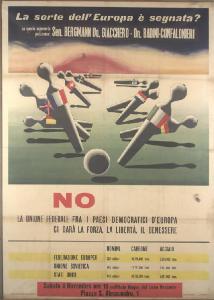 La sorte dell'Europa è segnata? NO, La Unione Federale tra i Paesi Democratici d'Europa ci darà la forza, la libertà, il benessere