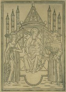 Madonna in trono con Bambino, Santa Caterina d'Alessandria e San Francesco