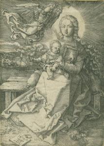 Madonna incoronata da un angelo